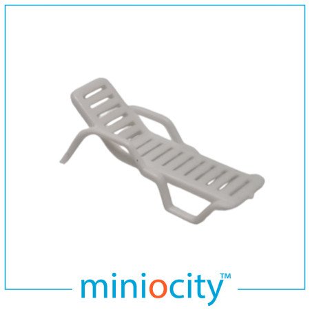 120-700 Sun Loungers (Pack of 8) TT:120 scale