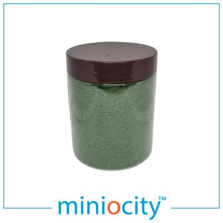 001-002 200ml Bottle of 5mm Static Flock Grass - Dark Green