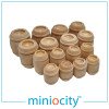 076-713 Wooden Barrels (Pack of 16) OO Gauge 1:76 scale