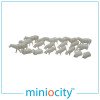 076-506 Unpainted Sheep (Pack of 20) OO Gauge 1:76 Scale Figures