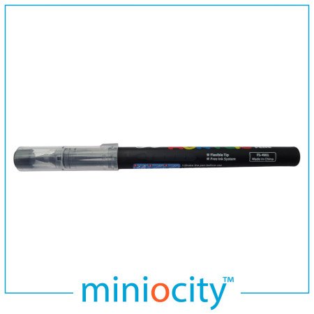 001-206 Acrylic Paint Pen - Tarmac Black