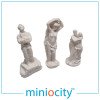 076-718 Garden Statues - Man, Woman & Couple - OO Gauge 1:76 scale