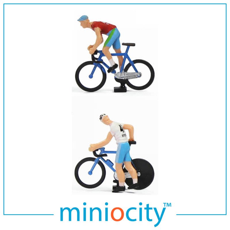 076-512 Premium Cycling Figures (Pack of 8) OO Gauge 1:76 Scale Figures