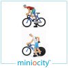 076-512 Premium Cycling Figures (Pack of 8) OO Gauge 1:76 Scale Figures