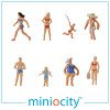 076-510 Premium Bathing Figures (Pack of 8) OO Gauge 1:76 Scale Figures