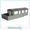 076-1000 ScaleWorks Holiday Caravan - OO Gauge 1:76 Scale Hand Painted Resin Model