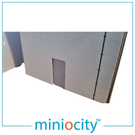 076-003 Modern Industrial Units OO Gauge 1:76 Scale Model Card Kit (Pack of 2)