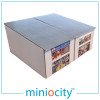 076-004 Modern Retail Units OO Gauge 1:76 Scale Model Card Kit (Pack of 2)