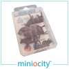 076-503 Brown Cows (Pack of 6) OO Gauge 1:76 scale Figures