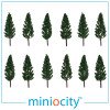 076-705 Pine Trees (Pack of 12) OO Gauge 1:76 Scale Scenery